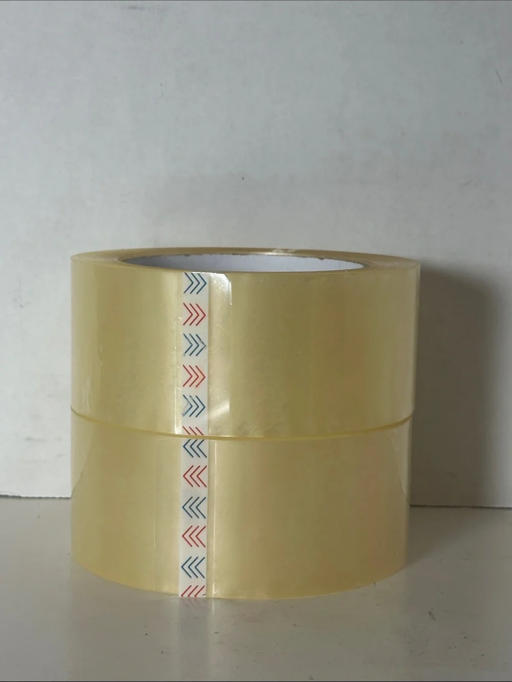 Clear Packing Tape Rolls - Yellow Tint